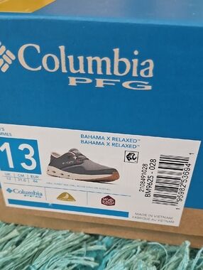 new mens columbia pfg sz 13 bahama relaxed shoes